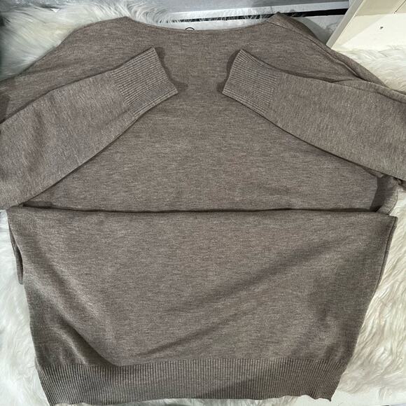 NEW Alexander + David V-Neck Longline Oversized Cozy Soft Tunic Sweater S/M NWT - Picture 8 of 16